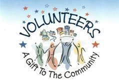 Volunteers - A gift to the community