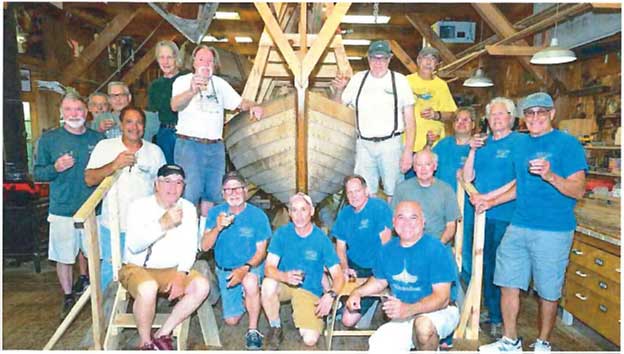 Group photo of bayles Boat Shop